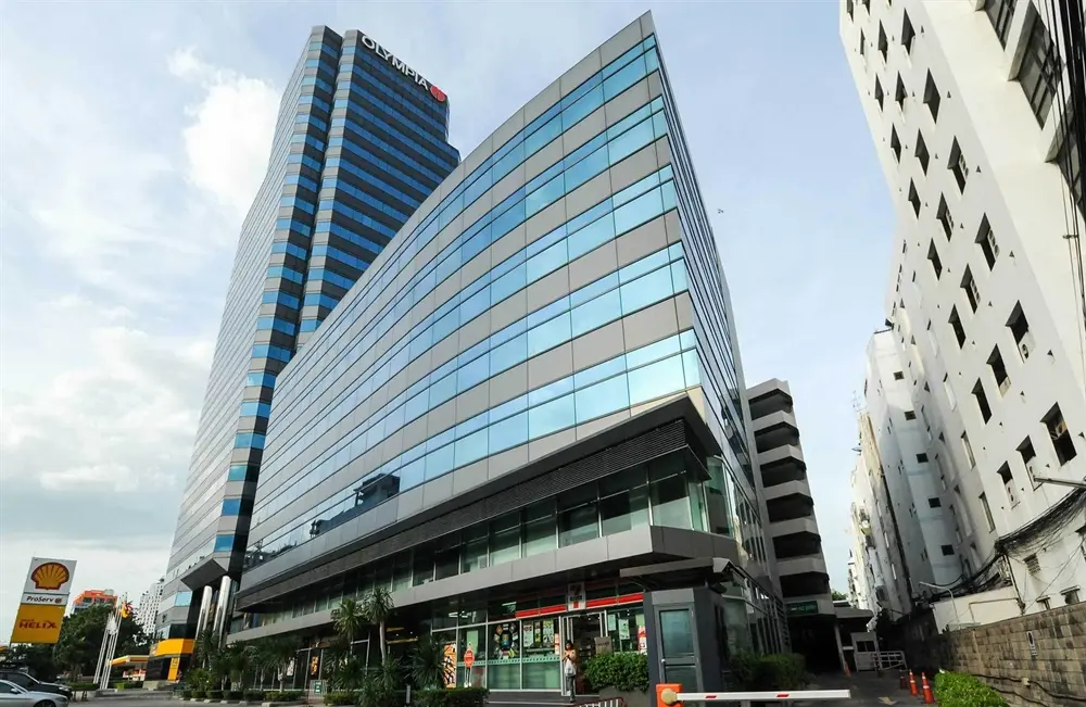 โอลิมเปียไทย ทาวเวอร์,อาคาร