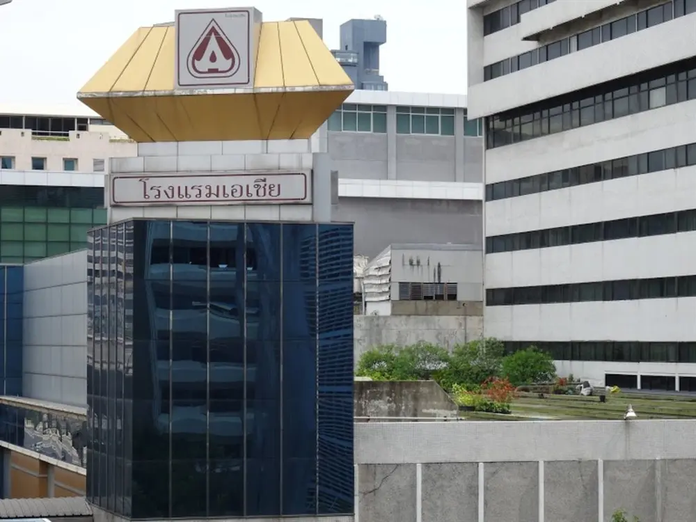 เอเชีย กรุงเทพ, โรงแรม